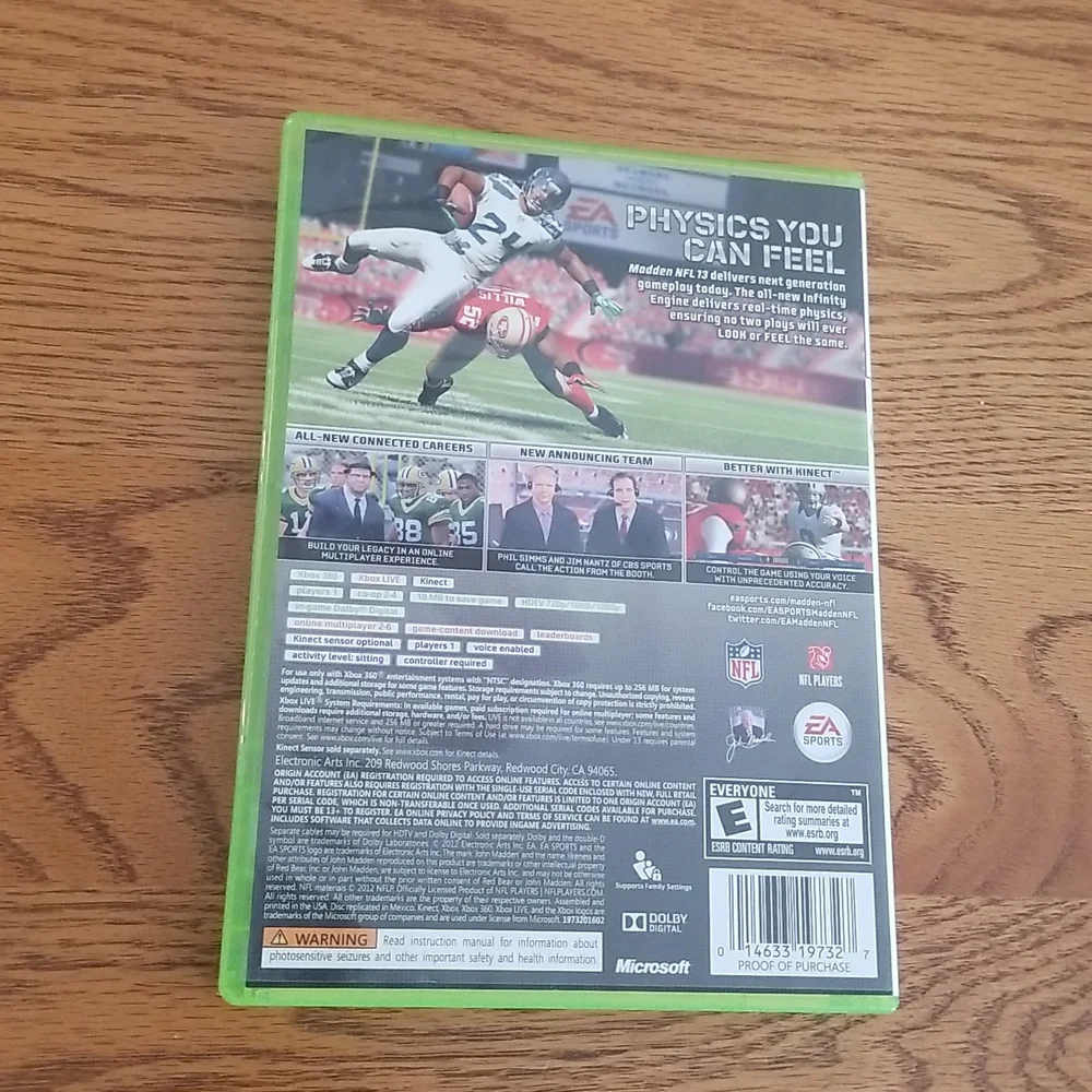 Xbox 360 Madden NFL 13 (Microsoft)